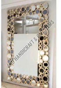 Wooden Pearl Mirror Frame