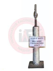 Mild Steel Heavy Duty Zinc Flake Foundation Bolt