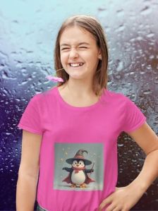 Girls Polyester T Shirts