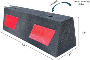 Polymer Composite Car Parking Stopper