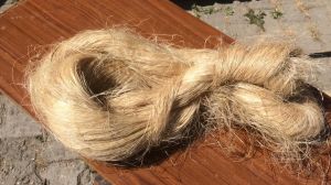 Raw Hemp Fiber