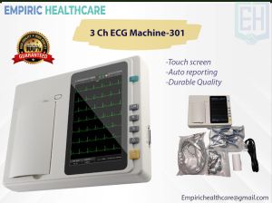 3 Channel Digital ECG Machine