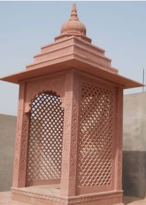 36x36x96 Inch Sandstone Temple