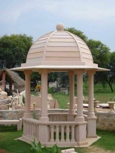 8x8x16 Feet Sandstone Gazebo