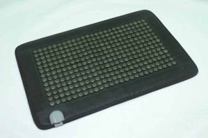 CY Healthcare Olive Green Tourmaline Stone Therapy Heating Mat