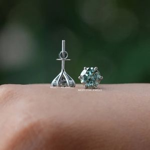 Bridesmaid Moissanite Earrings