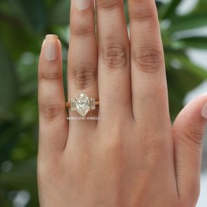 Handmade Moissanite Ring