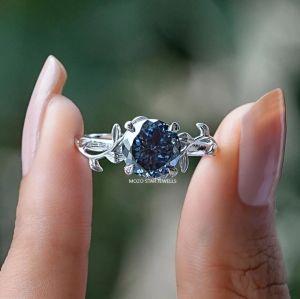 Portuguese Moissanite Ring
