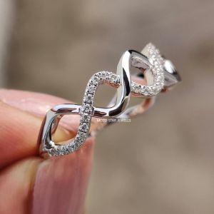 Round Moissanite Ring