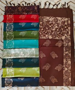 Ladies 120 GSM Printed Rayon Dupatta