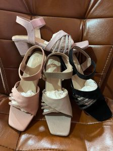Ladies Fancy Block Heels