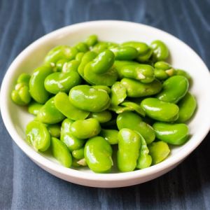 iqf peeled raw green frozen broad beans