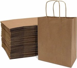 2 Kg Brown Kraft Paper Shopping Bag
