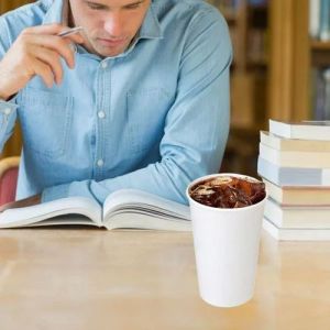 5oz White Plain Paper Coffee Cup