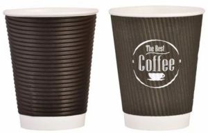 5oz Double Wall Printed Rippled Cup