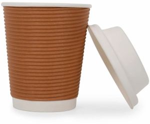 6oz Single Ripple Wall Paper Cup