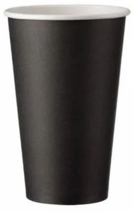 6oz Black Single Wall Paper Cups