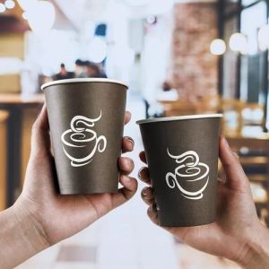 7oz Customized Printed Paper Coffee Cup