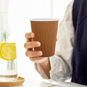 7oz Single Ripple Wall Paper Cup