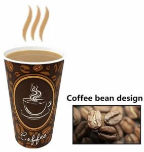 8oz Customized Printed Paper Coffee Cup