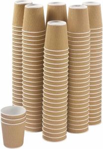 8oz Single Ripple Wall Paper Cup
