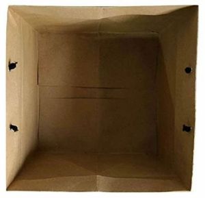 Brown High Quality Paper Courier Bag