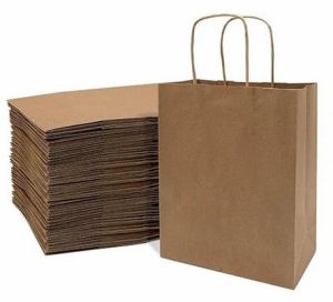 Brown Kraft Paper Shopping Bag