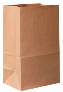 Brown Sos Grocery Paper Bags