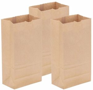 Brown Sos Grocery Paper Bags