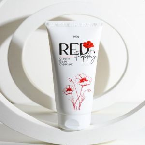 100gm Red Poppy Cream Base Face Cleanser