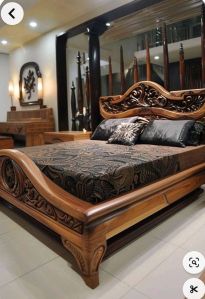 Antique Sheesham Wooden Bed