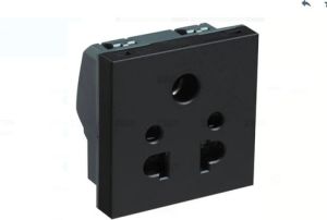 SU-62 Premium Black Series 6A 5 Pin Socket with Shutter
