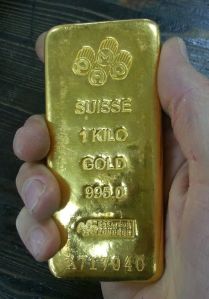 1kg 995.0% Pamp Suisse Gold Bar