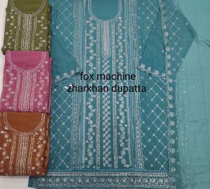 Fox Machine Jarkan Suits With Dupatta