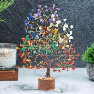 Seven Chakra Agate Tree