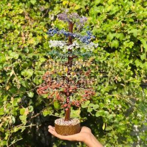 Seven Chakra Crystal Tree