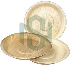 10 Inch Round Areca Leaf Plate