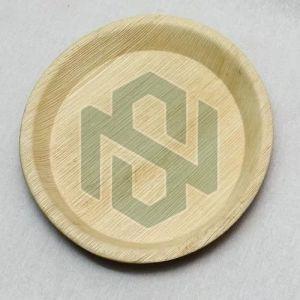 6 Inch Round Areca Leaf Plate