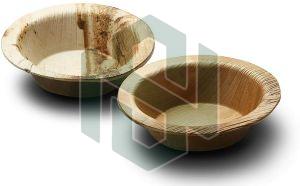 Round Areca Leaf Bowl