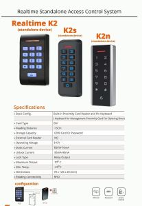 Realtime Standalone Access Control RFID Device
