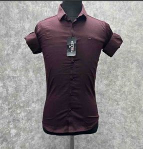 Men\'s Solid Casual Wear Full Sleeve Shirt