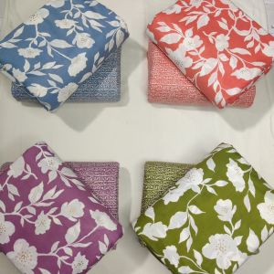 Discharge Printed Fabric