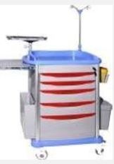 Stainless Steel Hospital Medicine Trolley