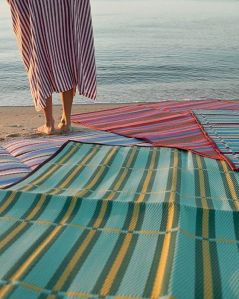 Multicolor Soft Comfort Outdoor Beach Mat