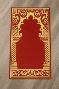 Red Premium Polypropylene Prayer Mat