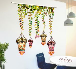 Hanging Lamp PVC Wall Sticker