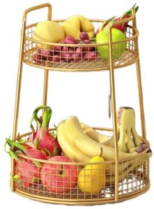 Metal 2 Tier Multipurpose Wire Basket