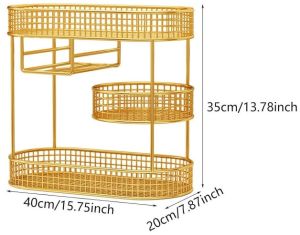 Metal 3 Tier Fruit and Vegetable Basket