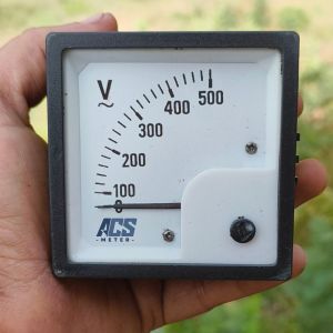 Analog Panel Meter Voltage Range up to 500V