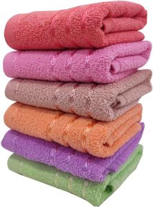 Multicolor Cotton Soft Absorbent Bathroom Towel